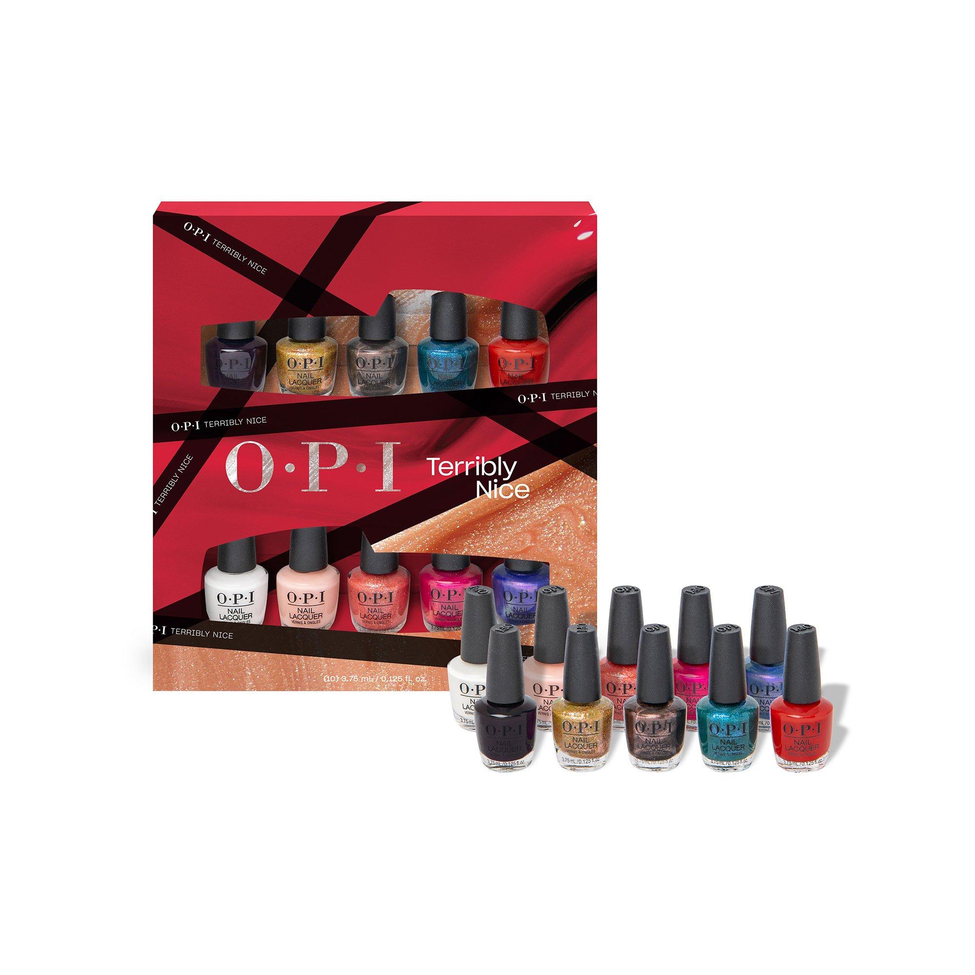 Image of Hrq32 - Mini-set Nail Lacquer Opi Terribly Nice Damen 10x3.75 ml