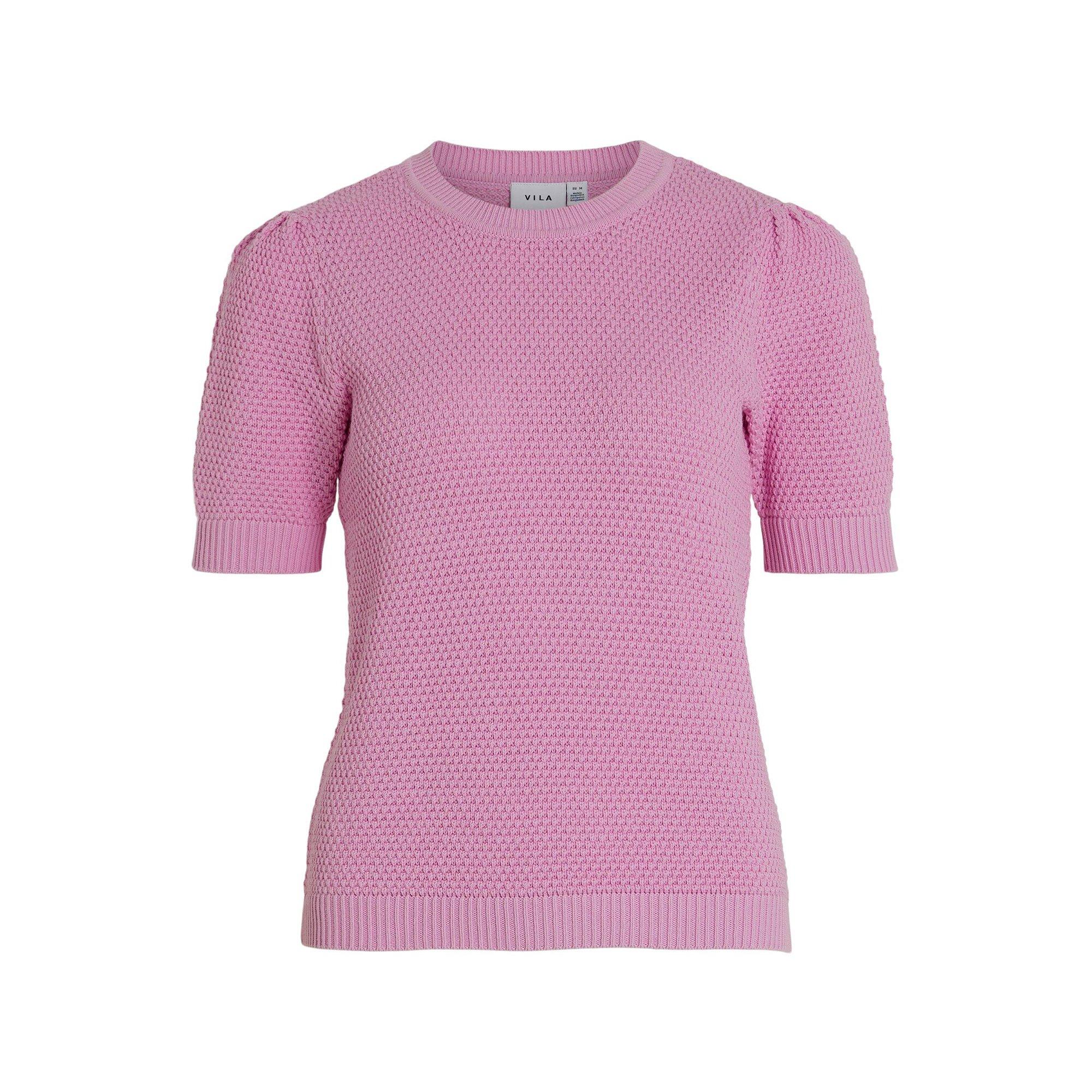 Image of T-shirt, Kurzarm Damen Rosa S