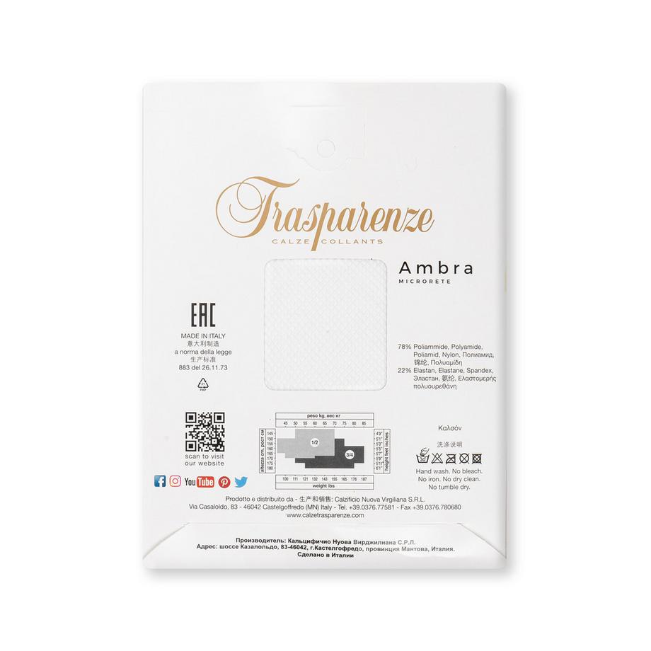 Trasparenze Collant résille Ambra Microrete  