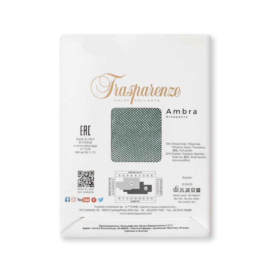 Trasparenze Collant résille Ambra Microrete  