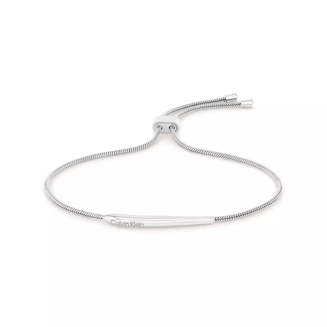 Calvin Klein Bracelet Elongated Drops Silver One Size Femme