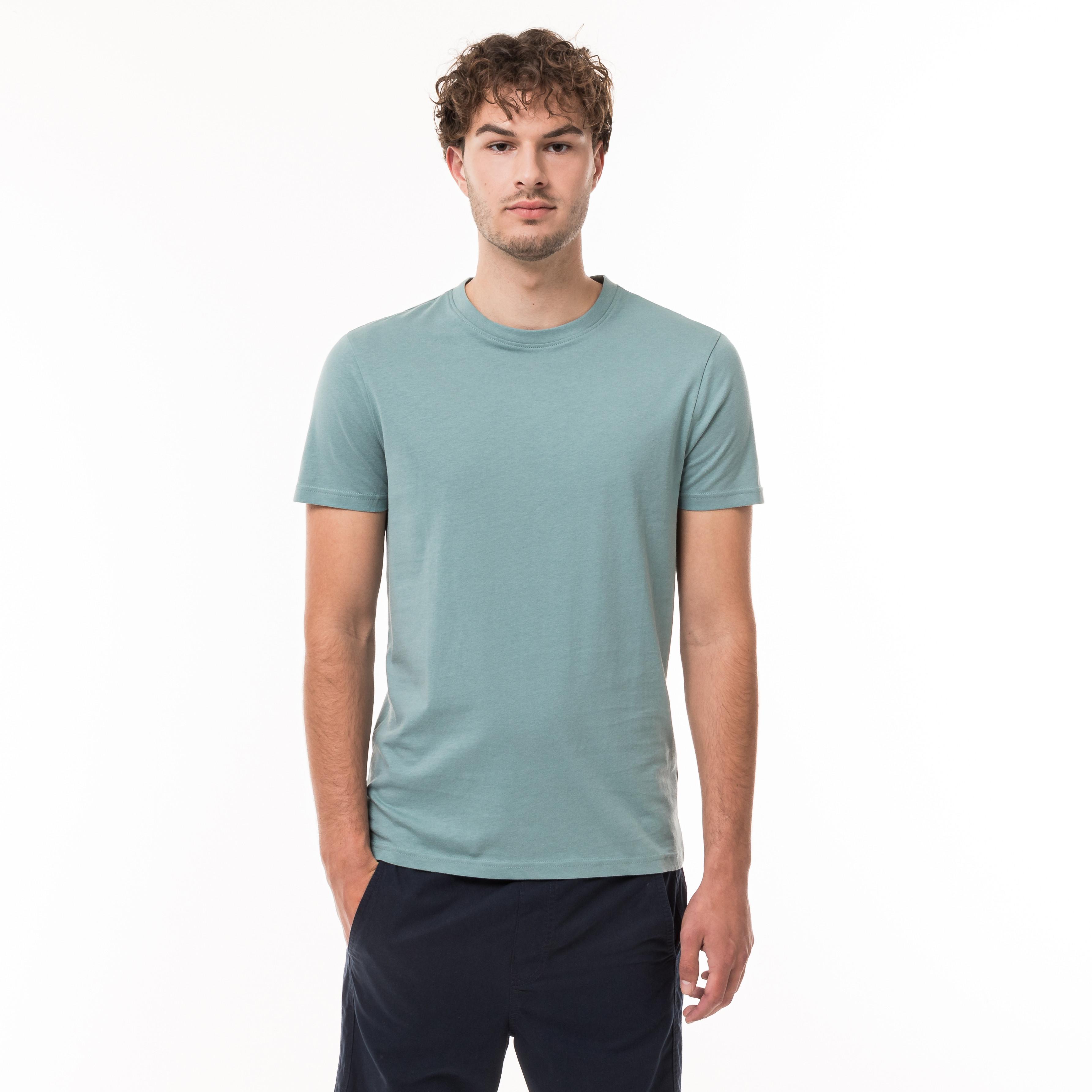 Image of T-shirt, Rundhals, Kurzarm Herren Jade 3XL