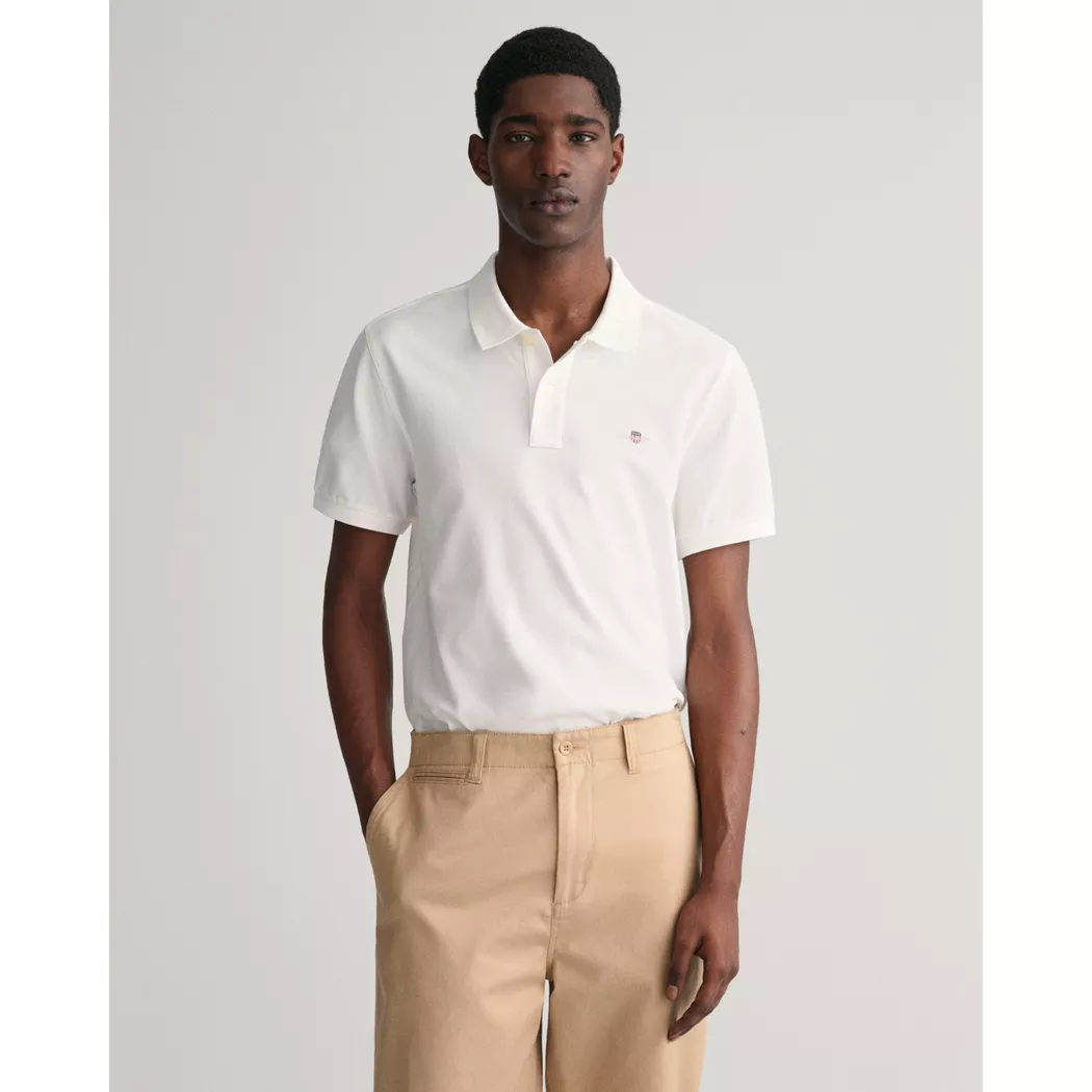 Gant - Polo Shirt, für Herren, Weiss, Größe 3XL