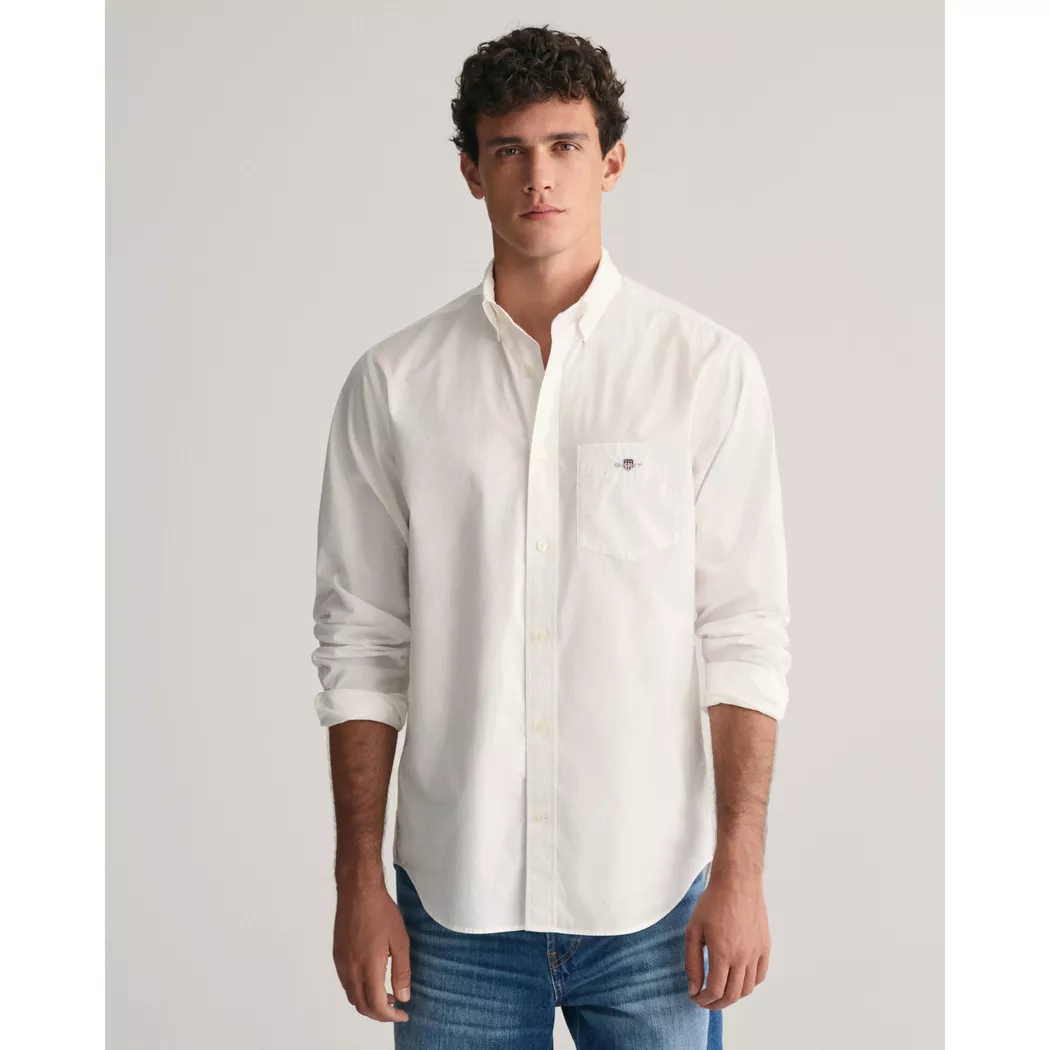 Gant - Hemd, langarm, für Herren, Weiss, Größe 3XL