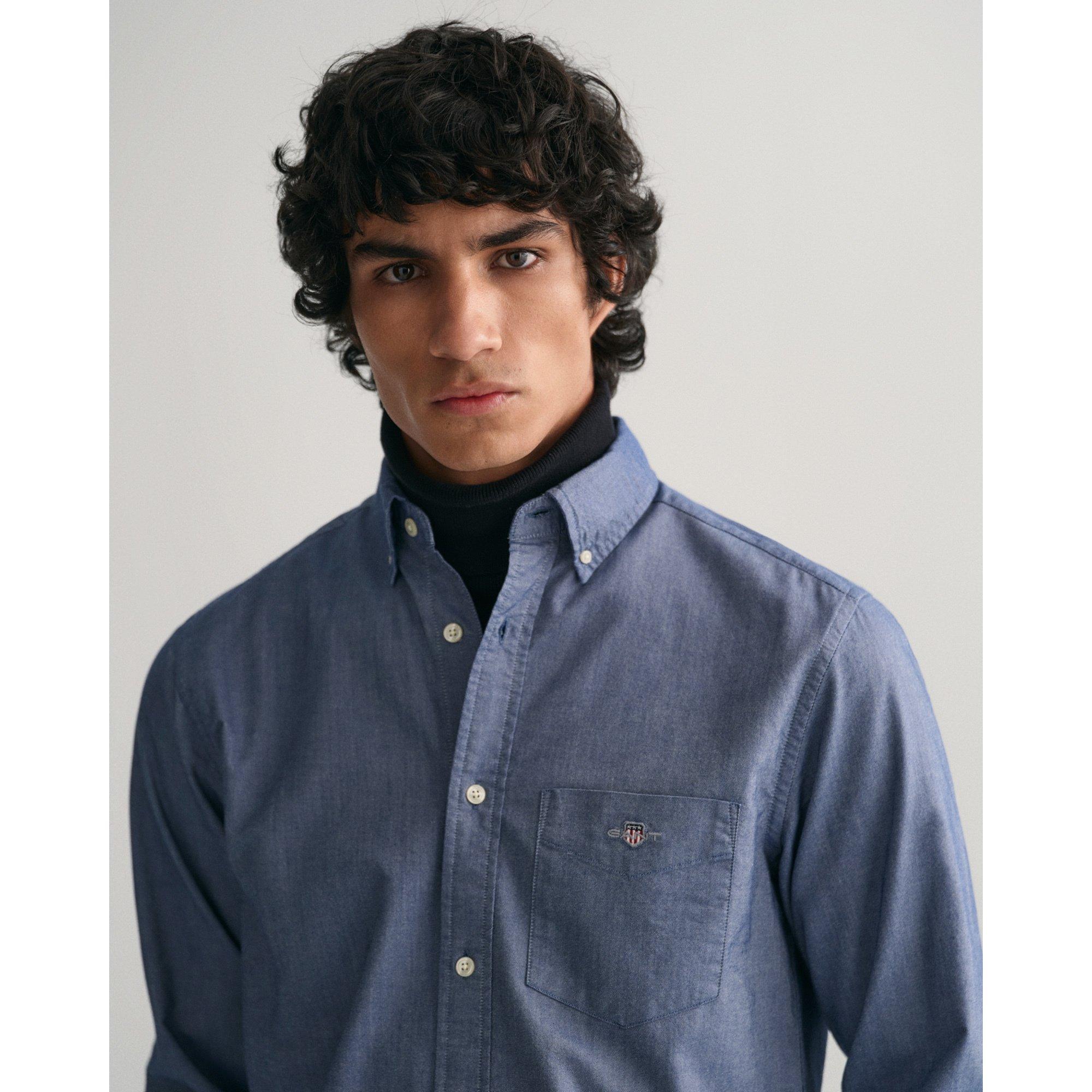 GANT Camicia Maniche Lunghe Regular Fit Oxford  