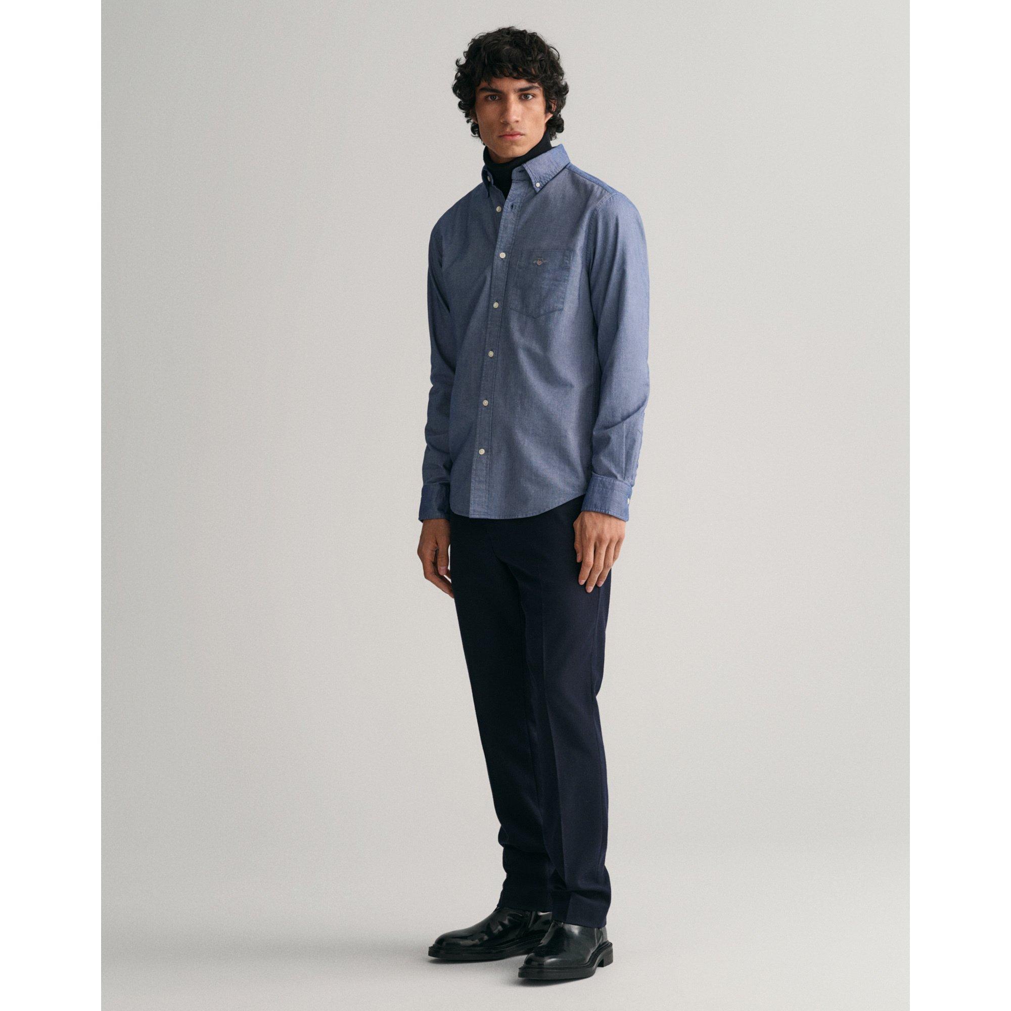 GANT Camicia Maniche Lunghe Regular Fit Oxford  
