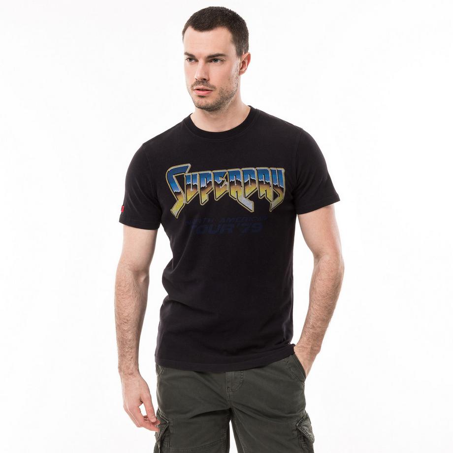 Superdry ROCK GRAPHIC BAND TEE T-shirt  