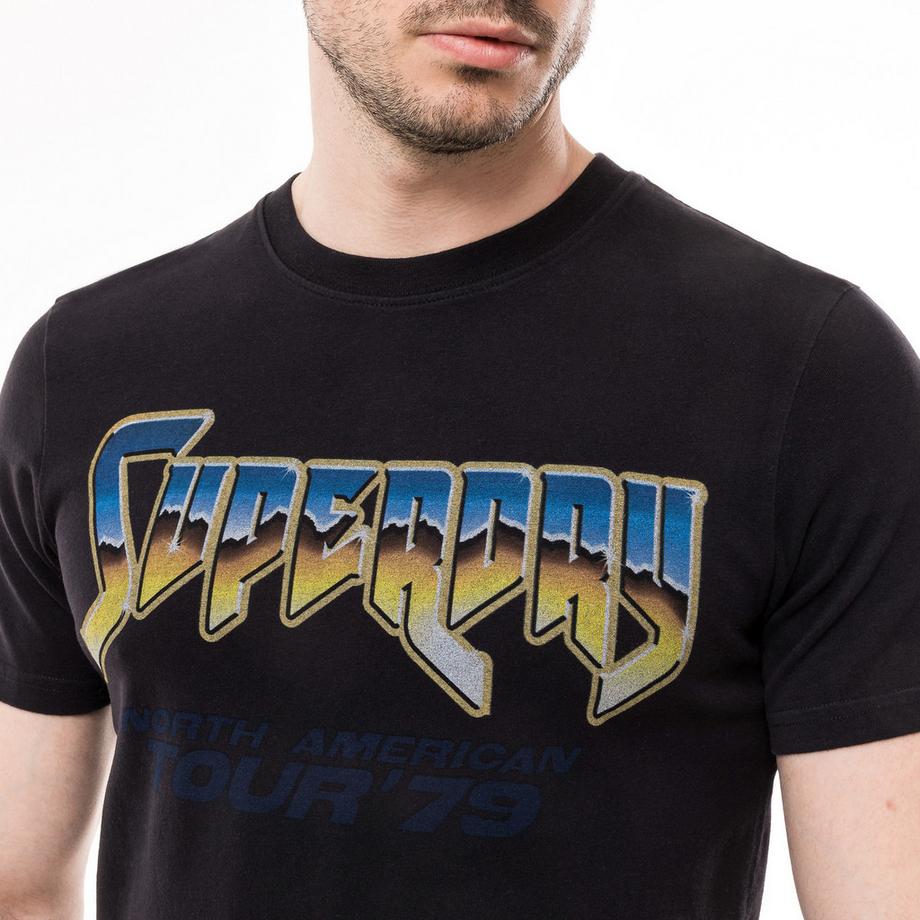 Superdry ROCK GRAPHIC BAND TEE T-shirt  