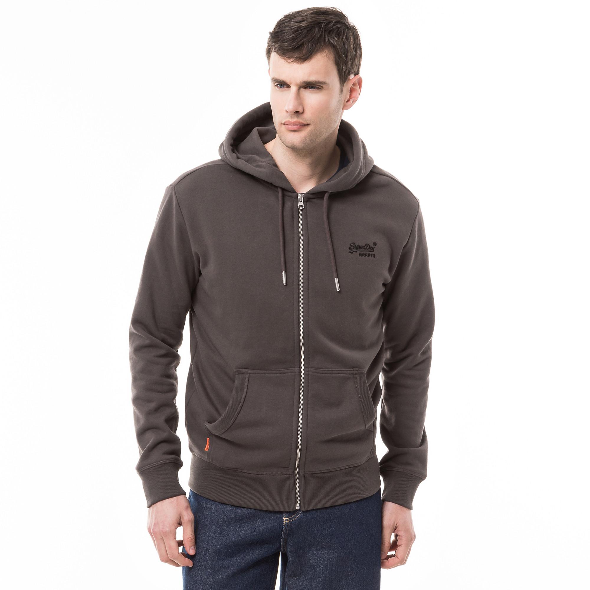 Superdry ESSENTIAL LOGO ZIP HOODIE UB Felpa 