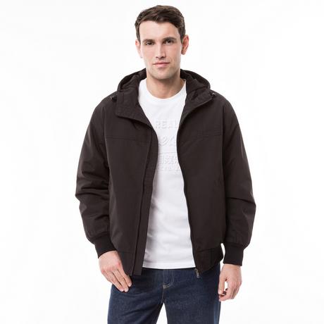 Superdry SURPLUS NYLON HOODED BOMBER Bomberjacke mit Knöpfen 