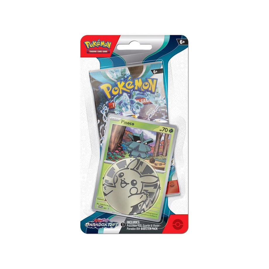 Pokemon  Scarlet & Violet - Paradox Rift Checklane Blister, modelli assortiti 