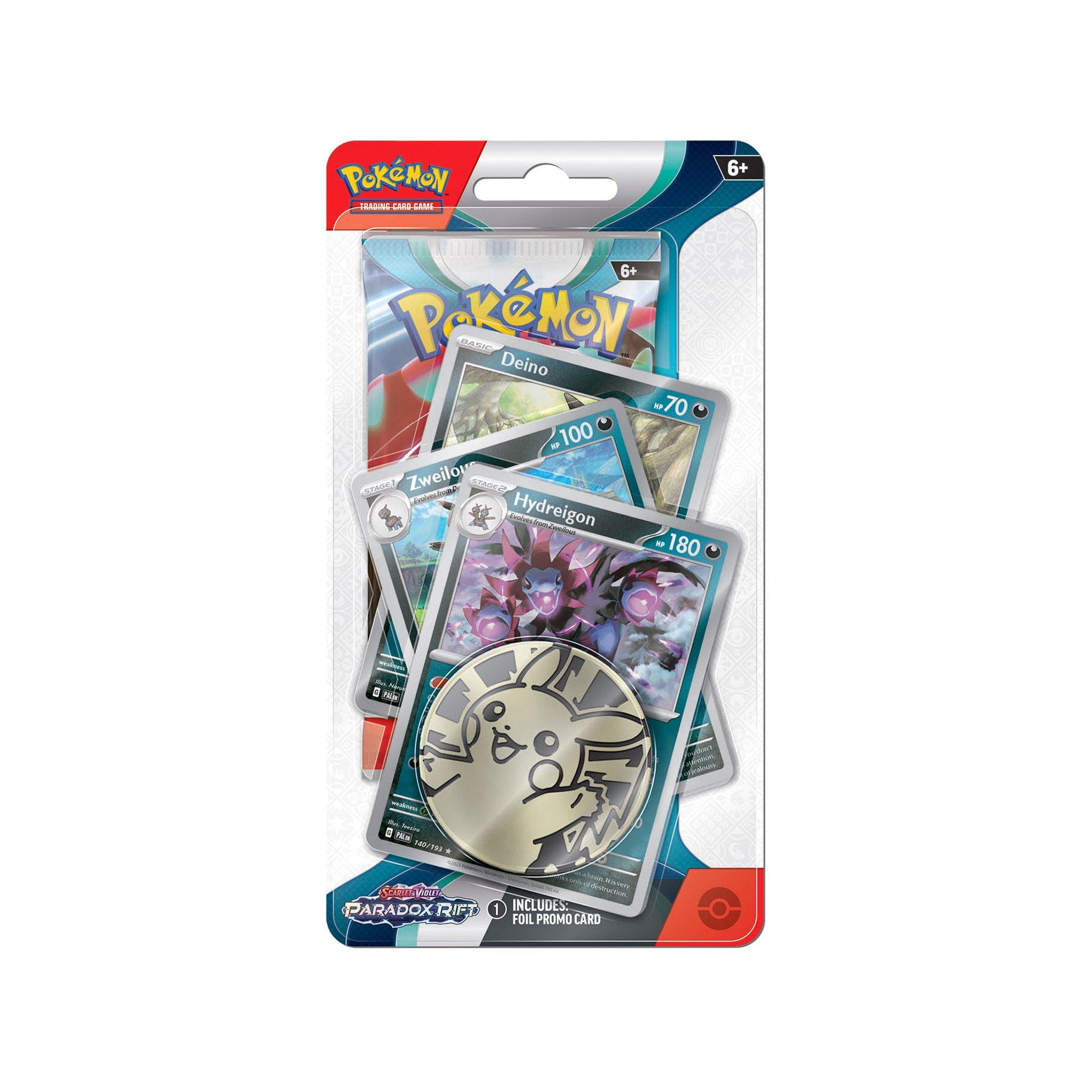 Pokémon  Scarlet & Violet - Paradox Rift Premium Checklane Blister,  modelli assortiti 