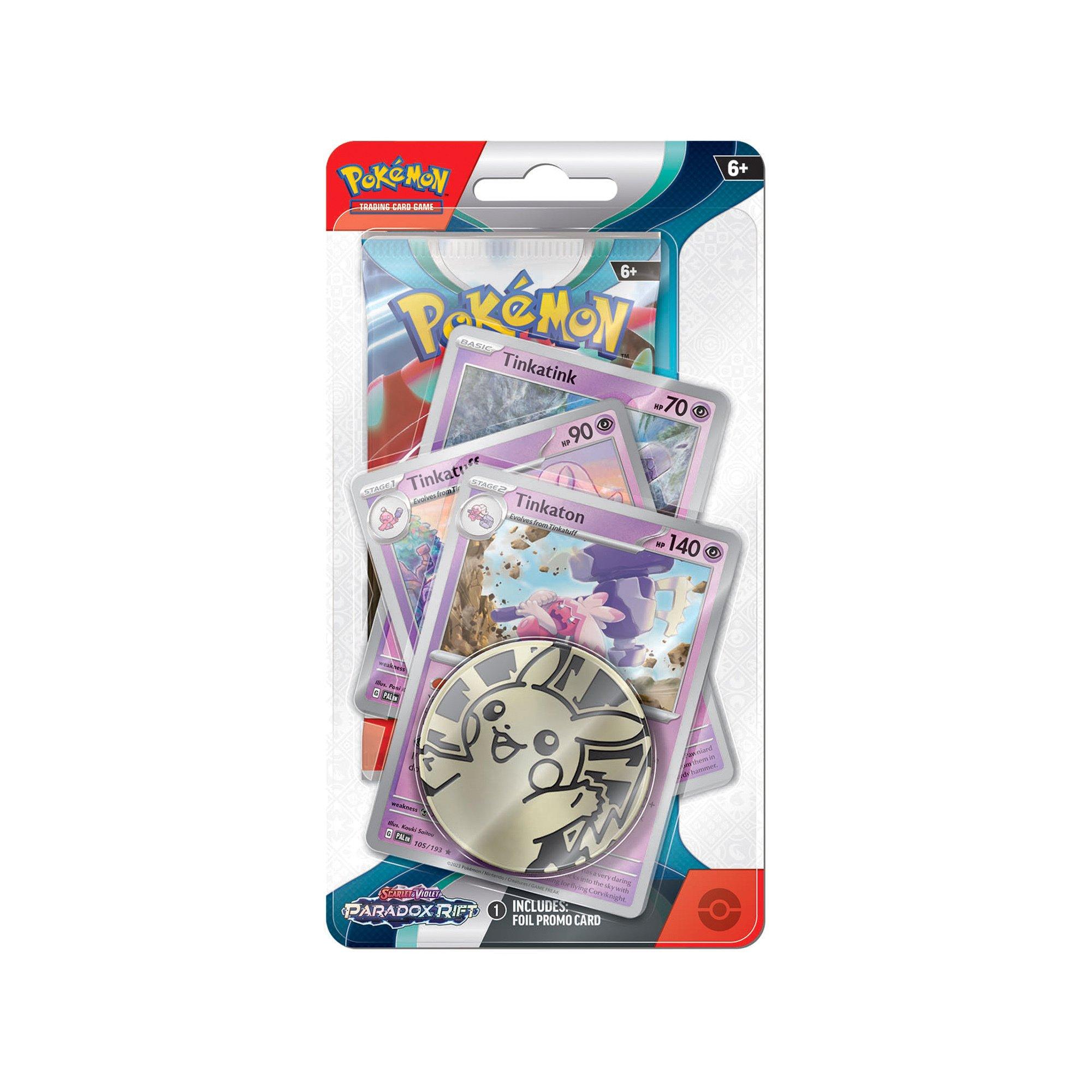 Pokémon  Scarlet & Violet - Paradox Rift Premium Checklane Blister,  modelli assortiti 