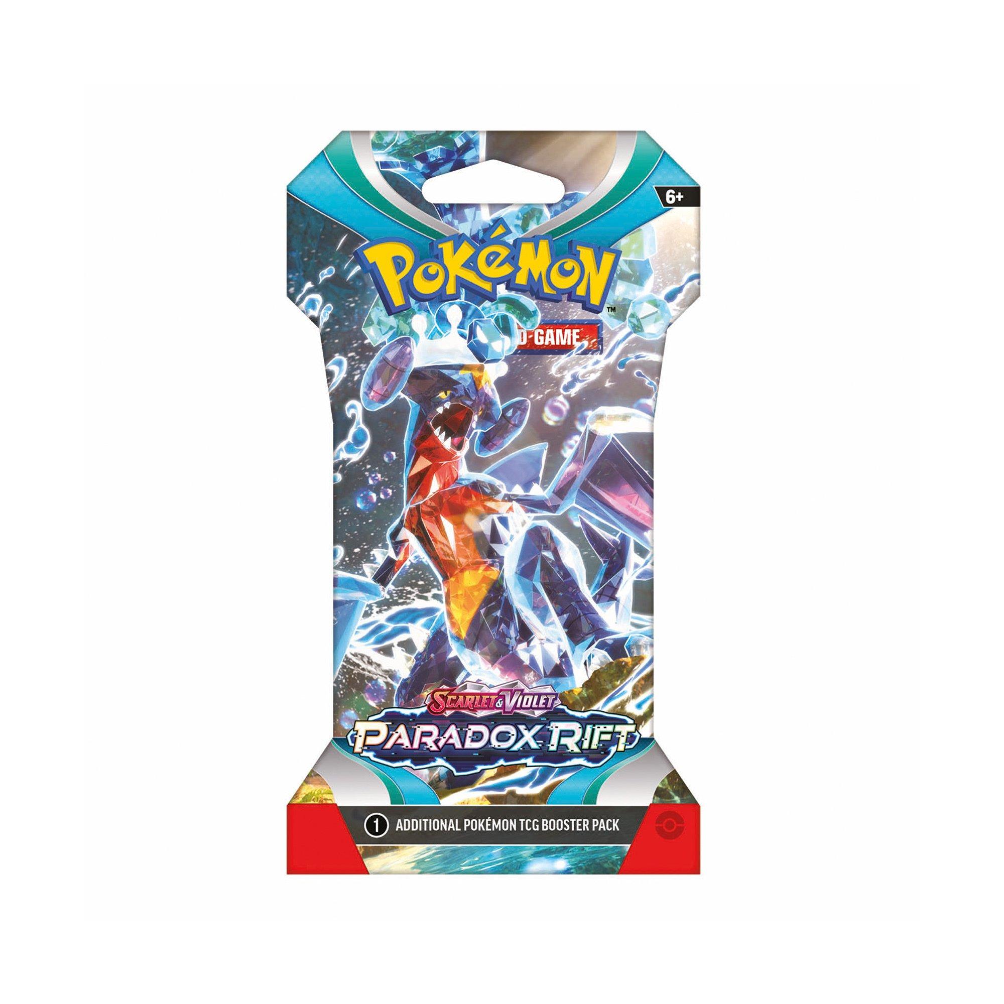 Pokémon  Scarlet & Violet - Paradox Rift - Sleeved Booster Blister, assortiment aléatoire 