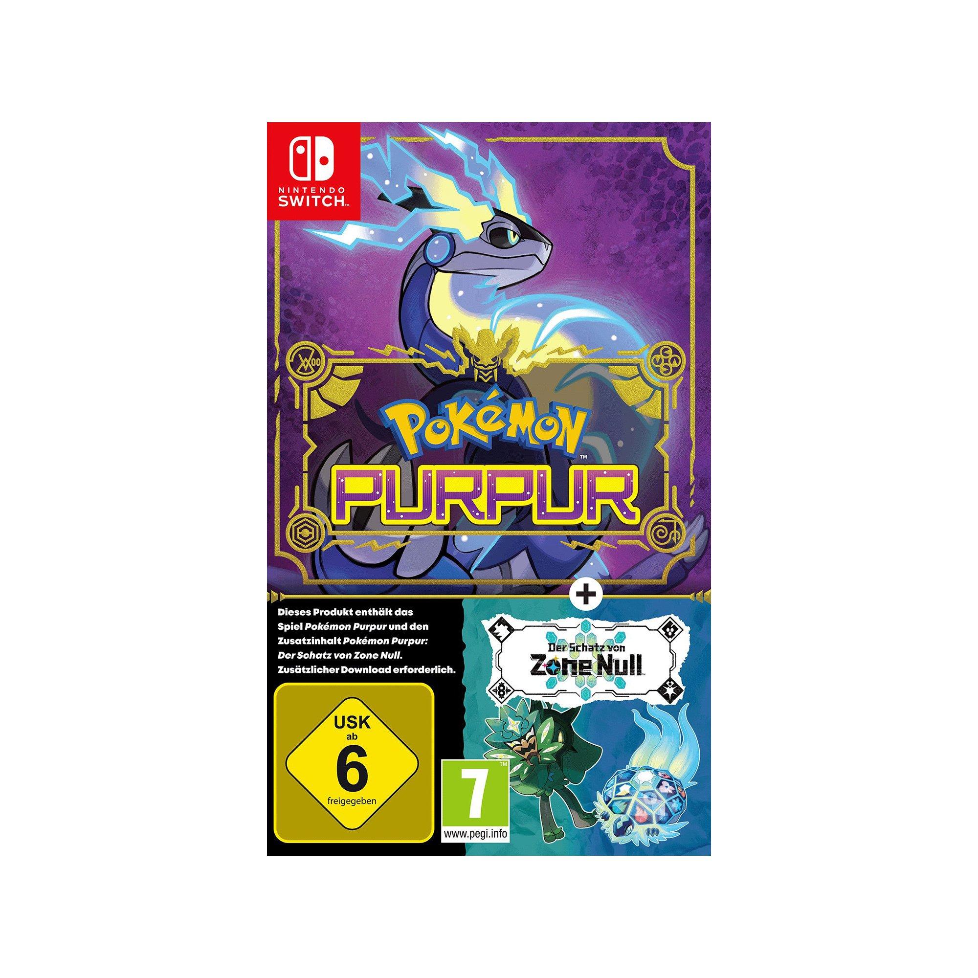 Image of (Switch) Pokémon Purpur + Der Schatz von Zone Null Erweiterung