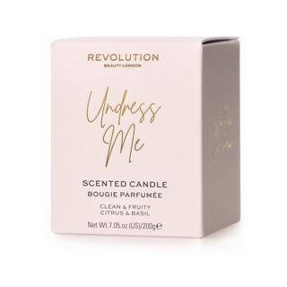 Revolution Maison, Bougie Undress Me, bougie parfumée Home, Undress Me Candle 