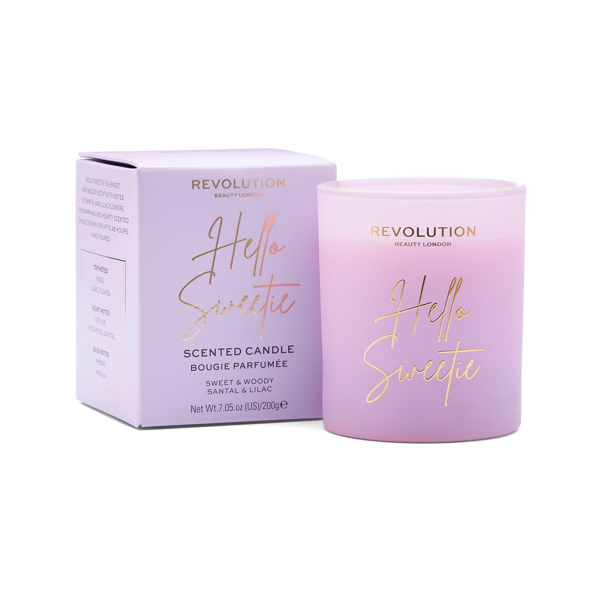 Revolution Hello Sweetie Candle, candela profumata Hello Sweetie Candle 