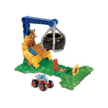 Monster Trucks Sfida Demolizione del Carico Rhinomite playset