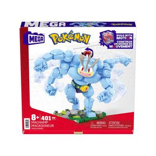 Mega Construx  Pokémon-Mackogneur-Figurine articulée, 399 pièces 