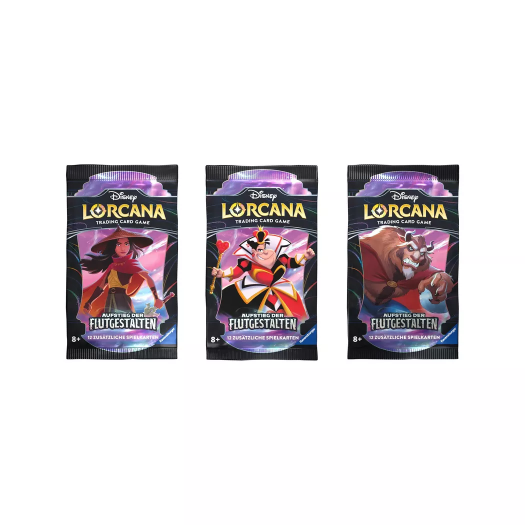 Ravensburger - Lorcana Booster Set 2 (EN), Zufallsauswahl, Multicolor
