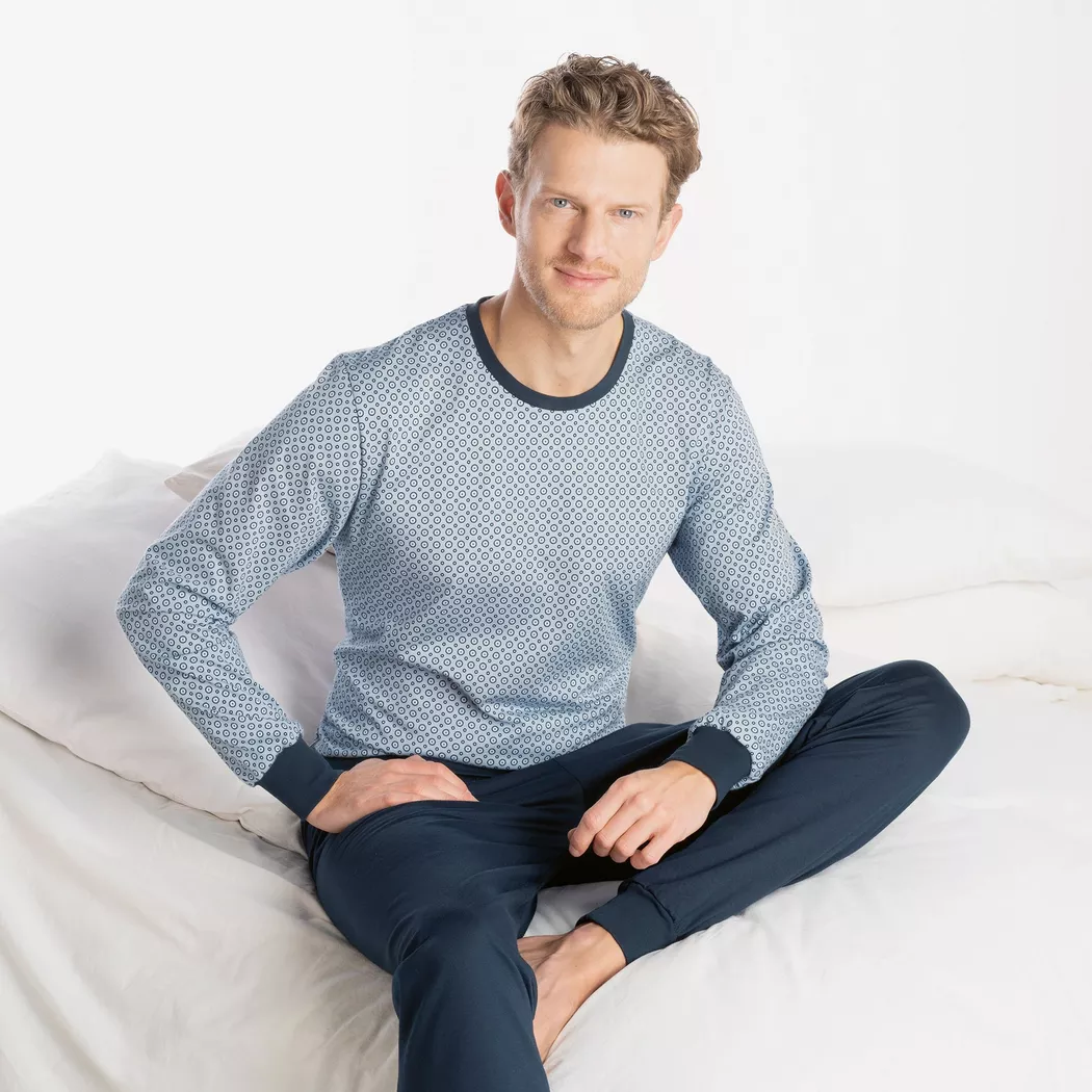 ISA bodywear - Pyjama, für Damen, Marine Größe S