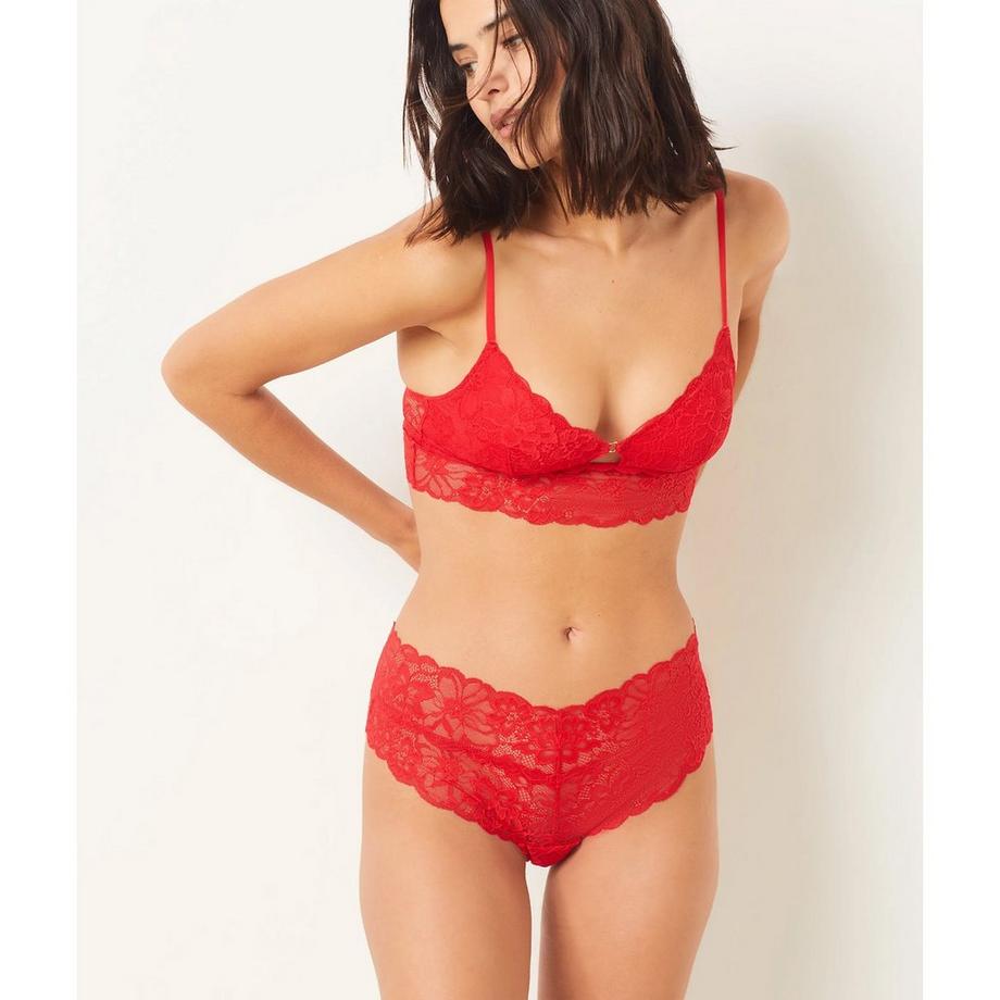 Etam Spitzen Hipster mit Blumenmuster  