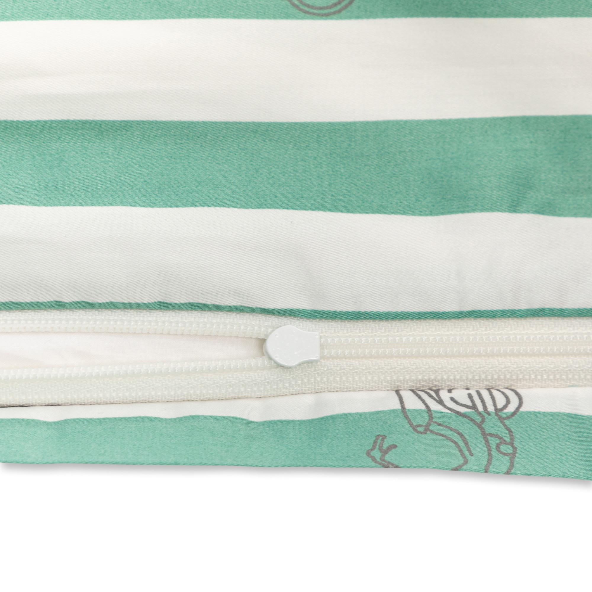 Manor Madeira Taie d'oreiller à rayures imprimé scooter  