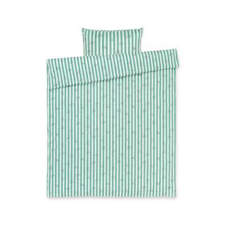 Manor Madeira Taie d'oreiller à rayures imprimé scooter  