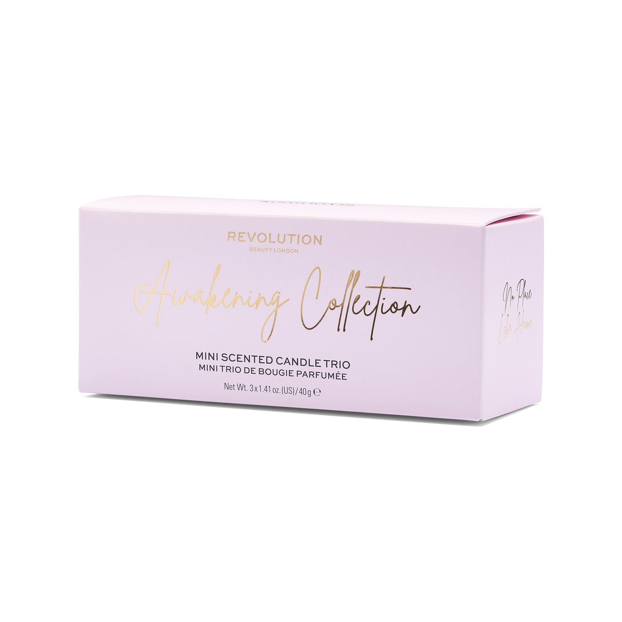 Revolution Coffret Mini Bougies d'Éveil, bougie parfumée Awakening Mini Candle Set 