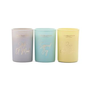 Revolution Geerdetes Minikerzenset, Duftkerze Grounded Mini Candle Set 