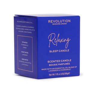 Revolution Rilassamento durante la notte. Candela per dormire, candela profumata Overnight Relaxing Sleep Candle 