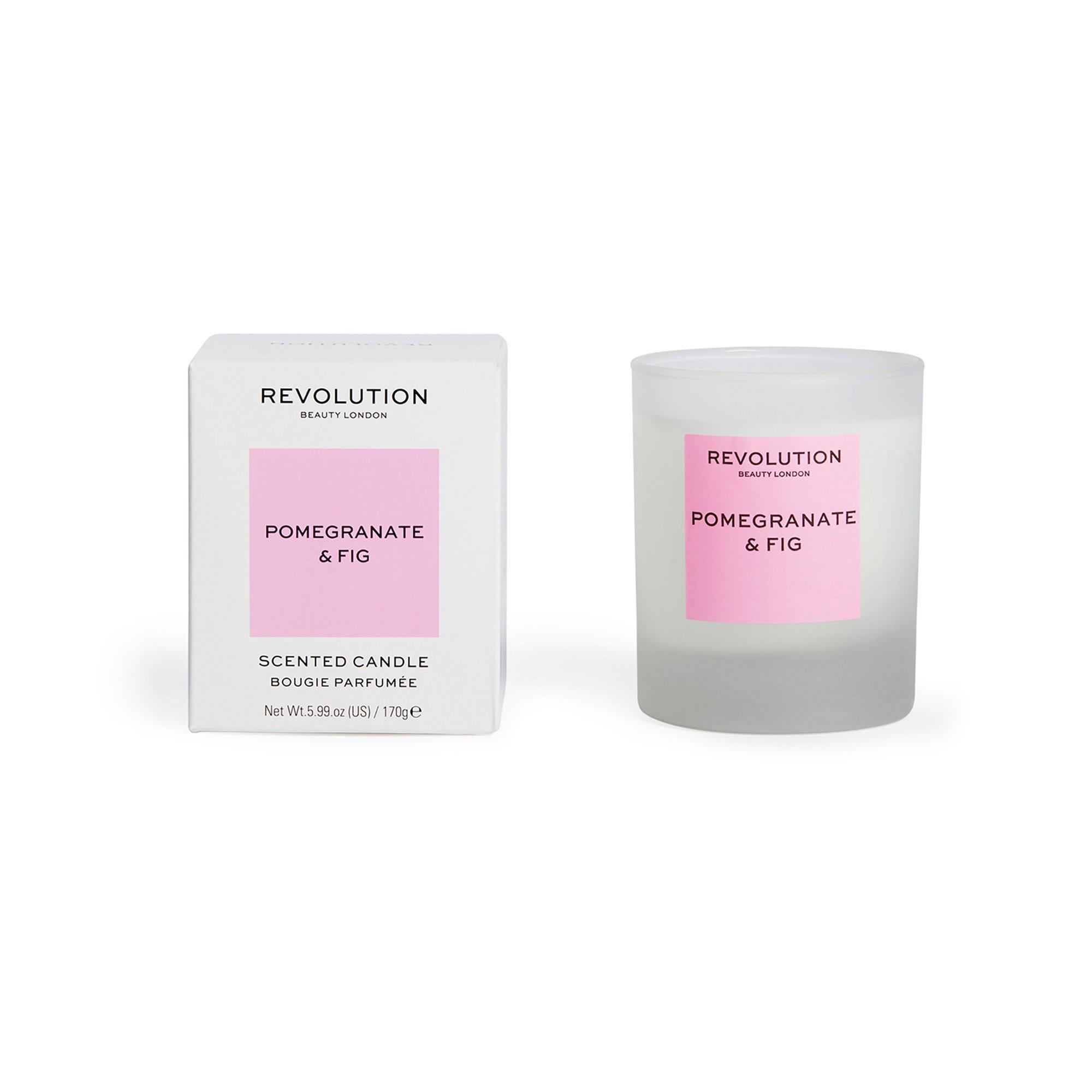 Revolution Candela al melograno e fico, candela profumata Pomegranate & Fig Candle 