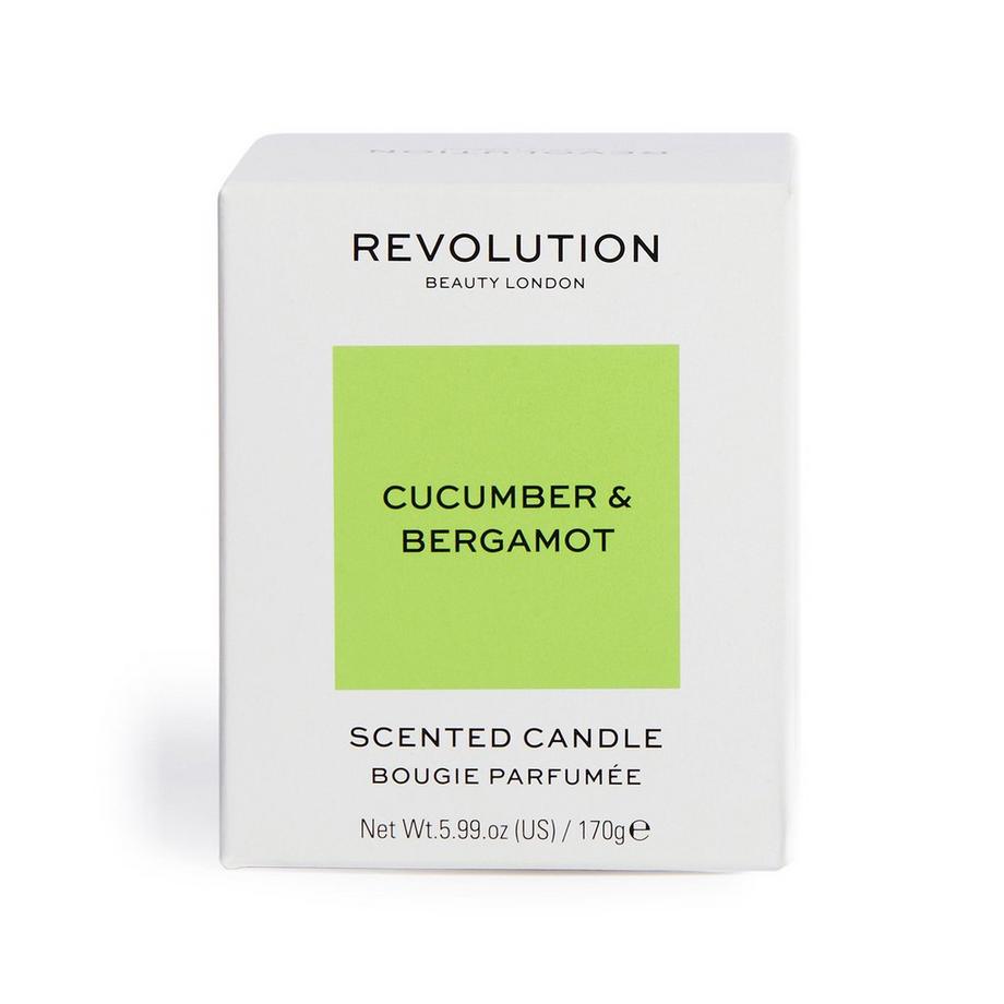 Revolution Gurke & Bergamotte Kerze, Duftkerze Cucumber & Bergamot Candle 