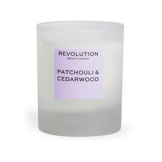 Revolution Bougie patchouli et bois de cèdre, bougie parfumée Patchouli & Cedarwood Candle 