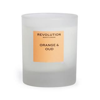 Revolution Candela Orange & Oud, candela profumata Orange & Oud  Candle 