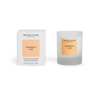 Revolution Bougie Orange & Oud, bougie parfumée Orange & Oud  Candle 