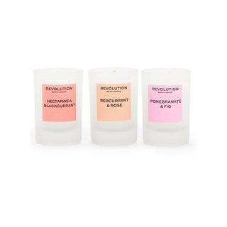 Revolution Fruchtiges Mini-Kerzenset, Duftkerze Fruity Mini Candle Set 