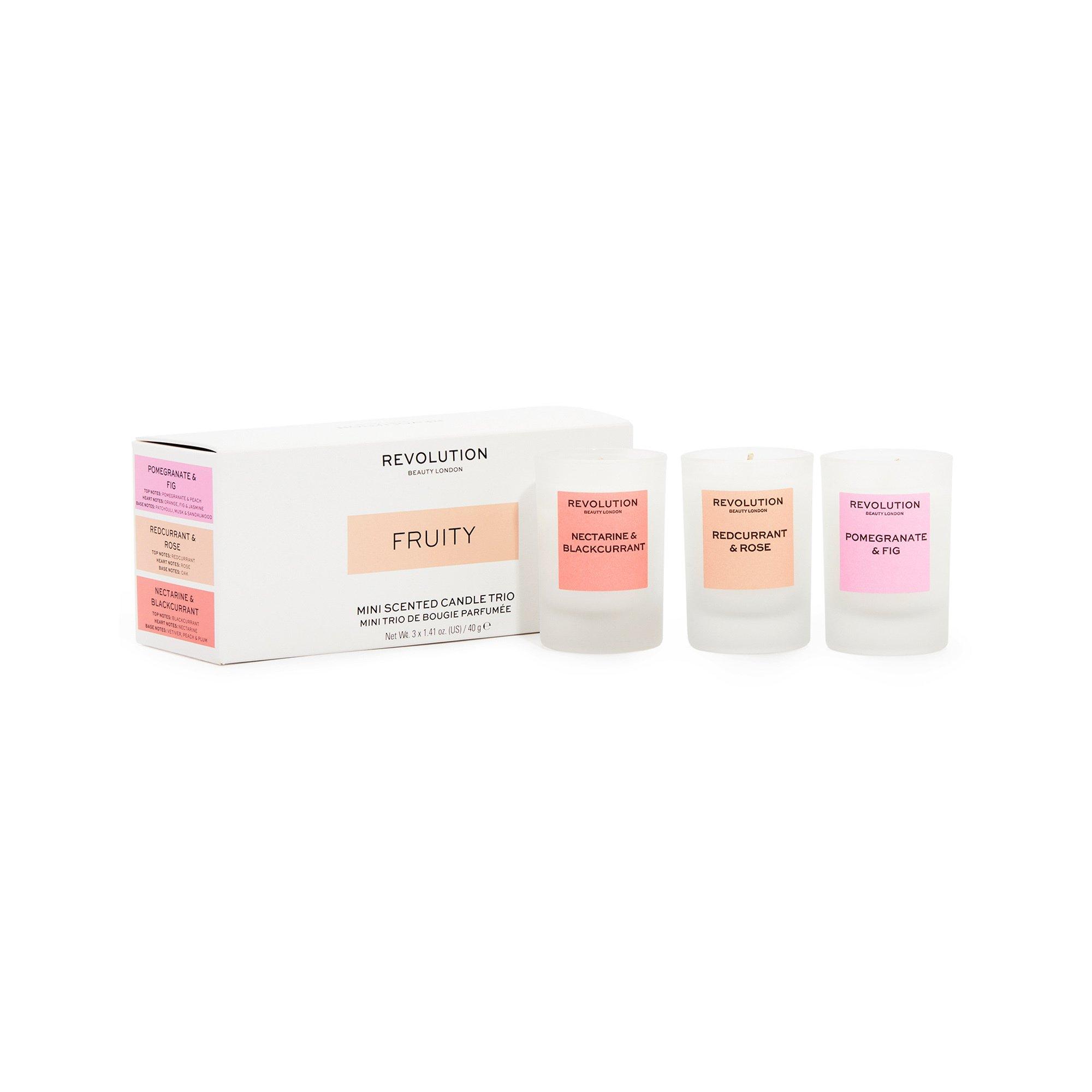 Revolution Set mini candele fruttato, candela profumata Fruity Mini Candle Set 