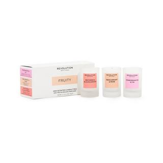 Revolution Fruchtiges Mini-Kerzenset, Duftkerze Fruity Mini Candle Set 