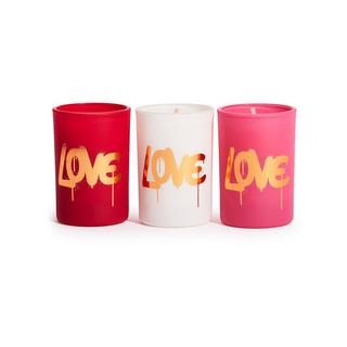 Revolution Love Collect.Mini Kerzenset, Duftkerze Love Collection Mini Candle  Set 