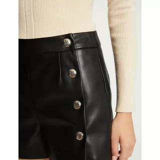 Short cuir online morgan