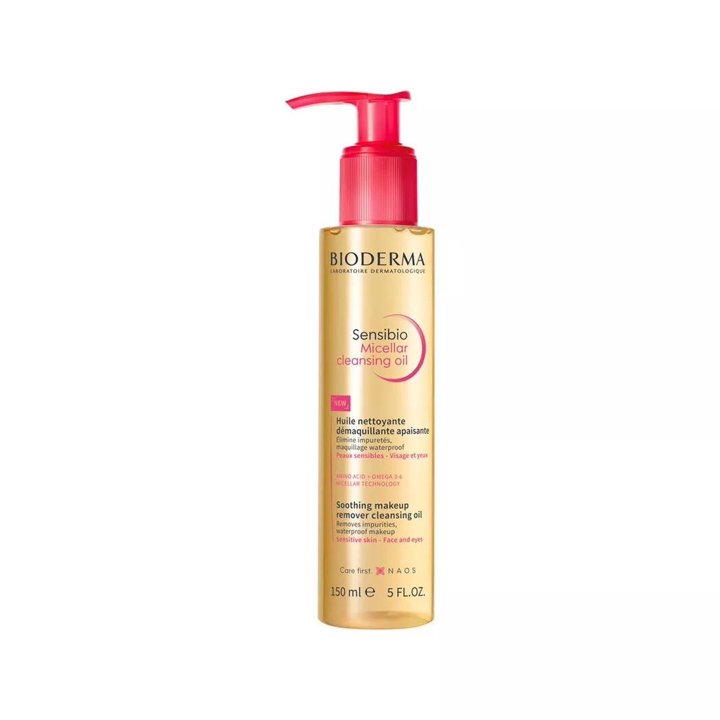BIODERMA - Sensibio Huile Micellaire - Make-up-Entferner, feuchtigkeitsspendend, 150  ml