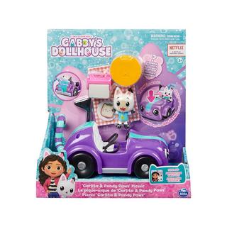 Gabby's Dollhouse  Carlita-Spielzeugauto mit Pandy Paws Figur 