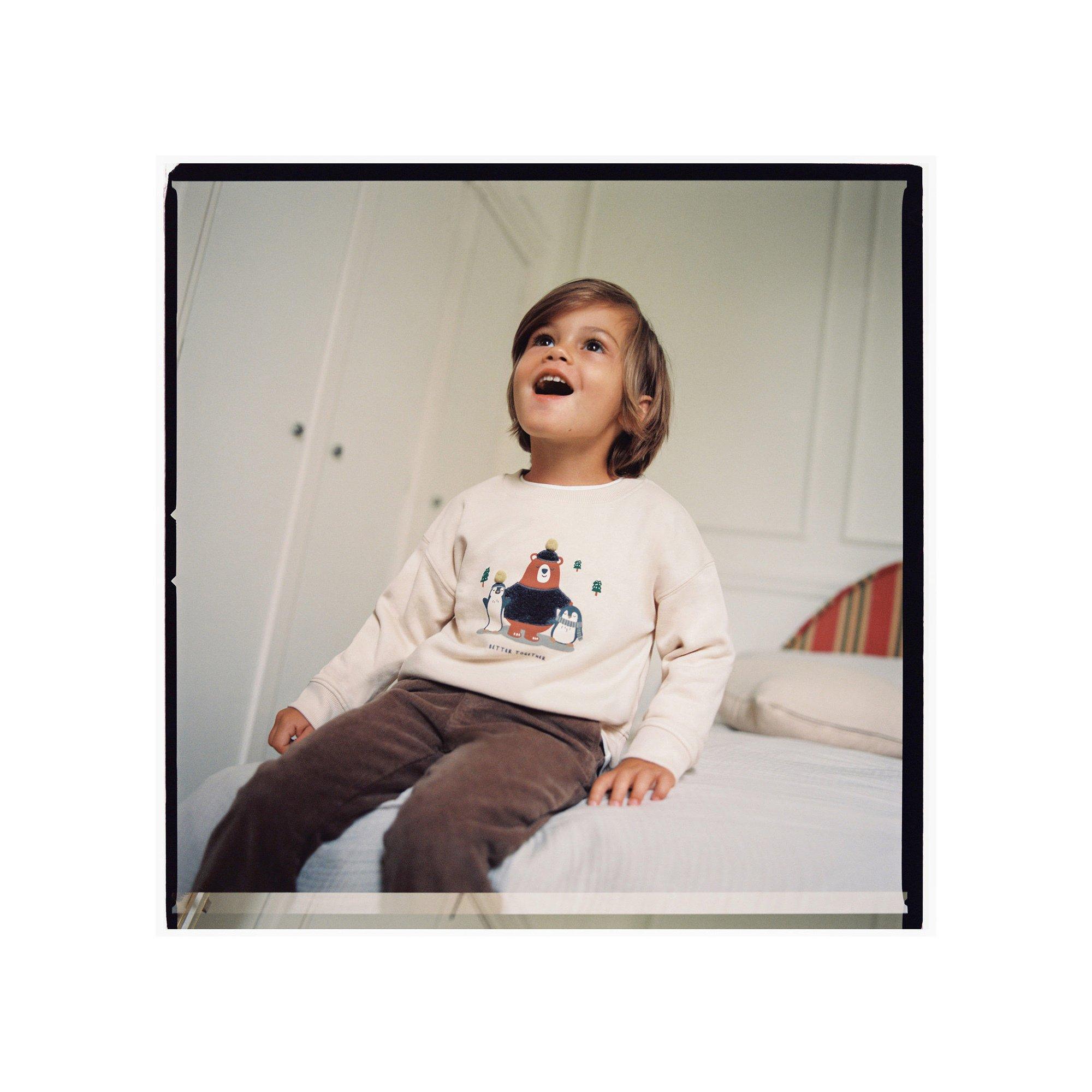 Image of Sweatshirt Unisex Beige Jahr/3-4A