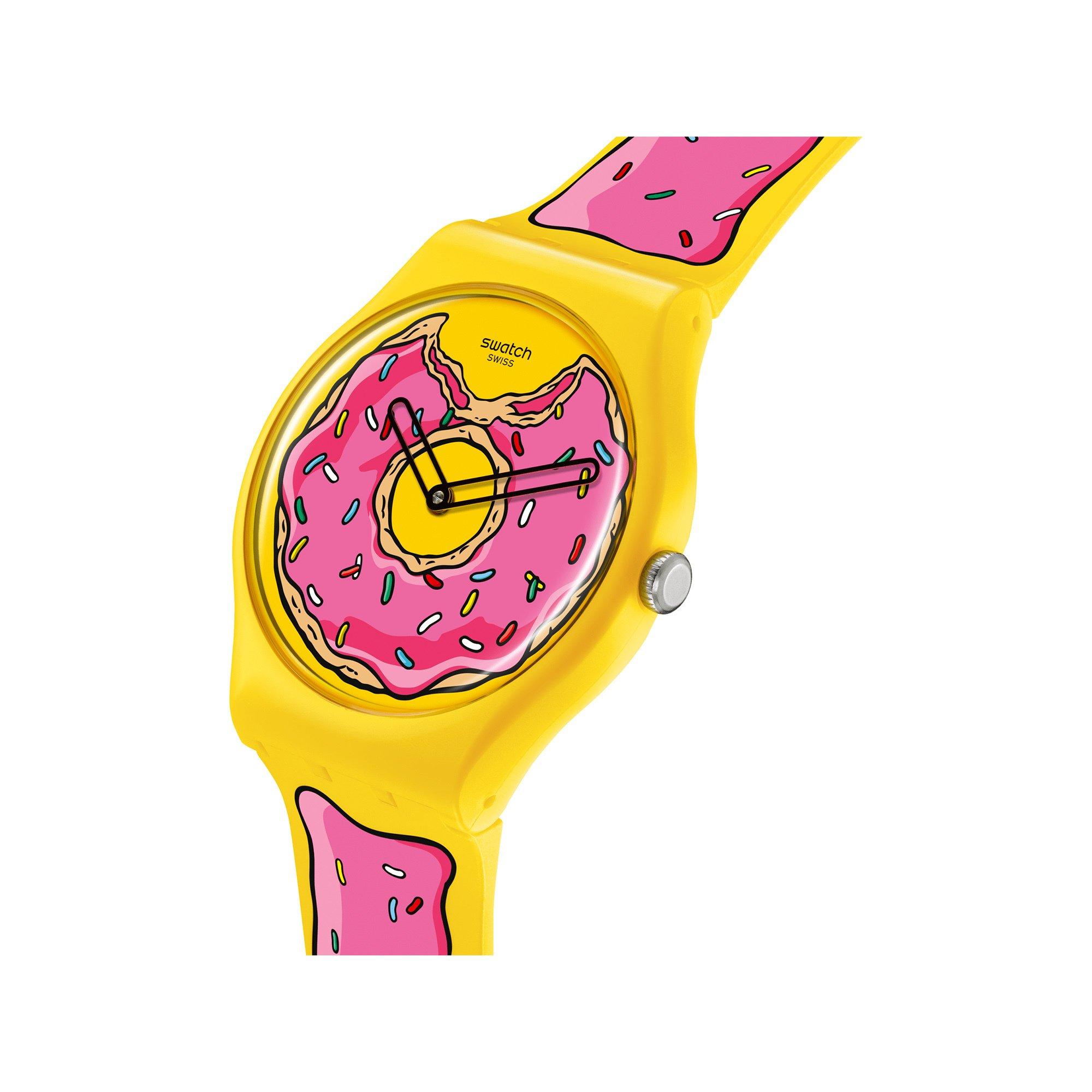 swatch The Simpsons SECONDS OF SWEETNESS Analoguhr 