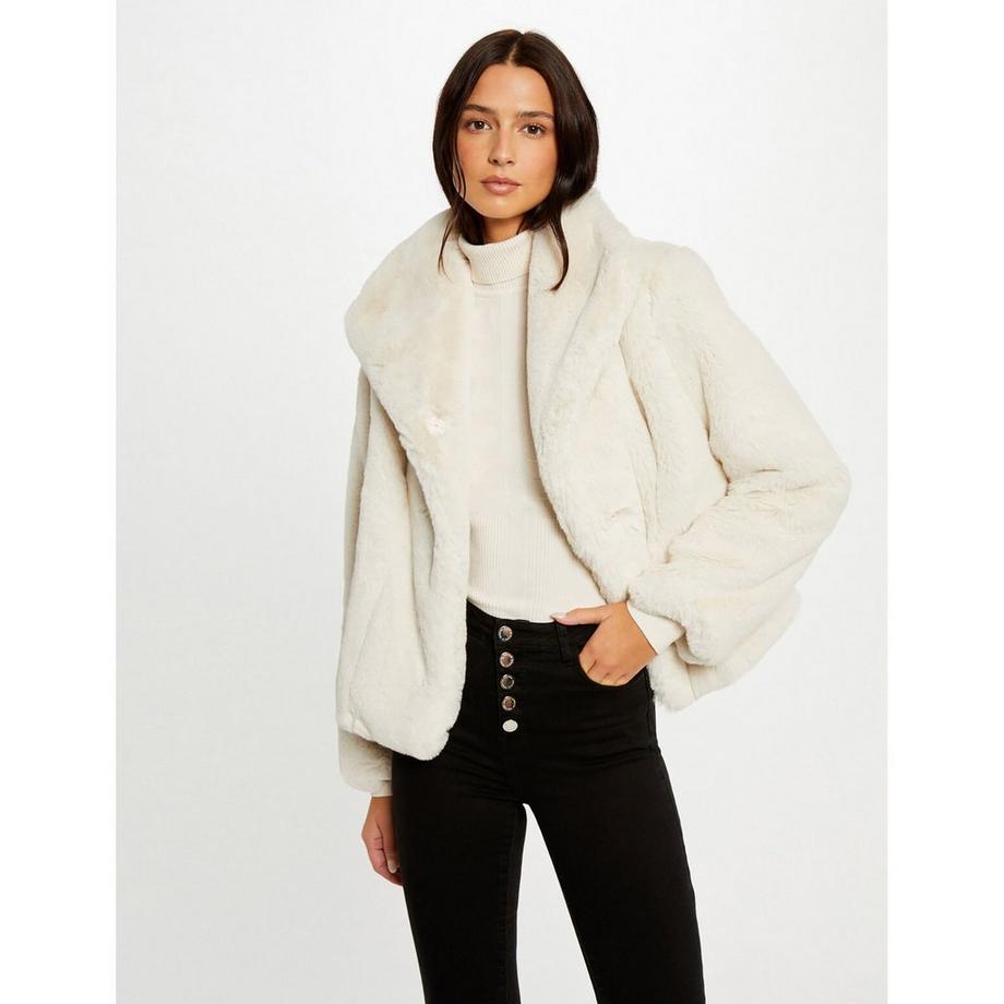 MORGAN Manteau en fausse fourrure  