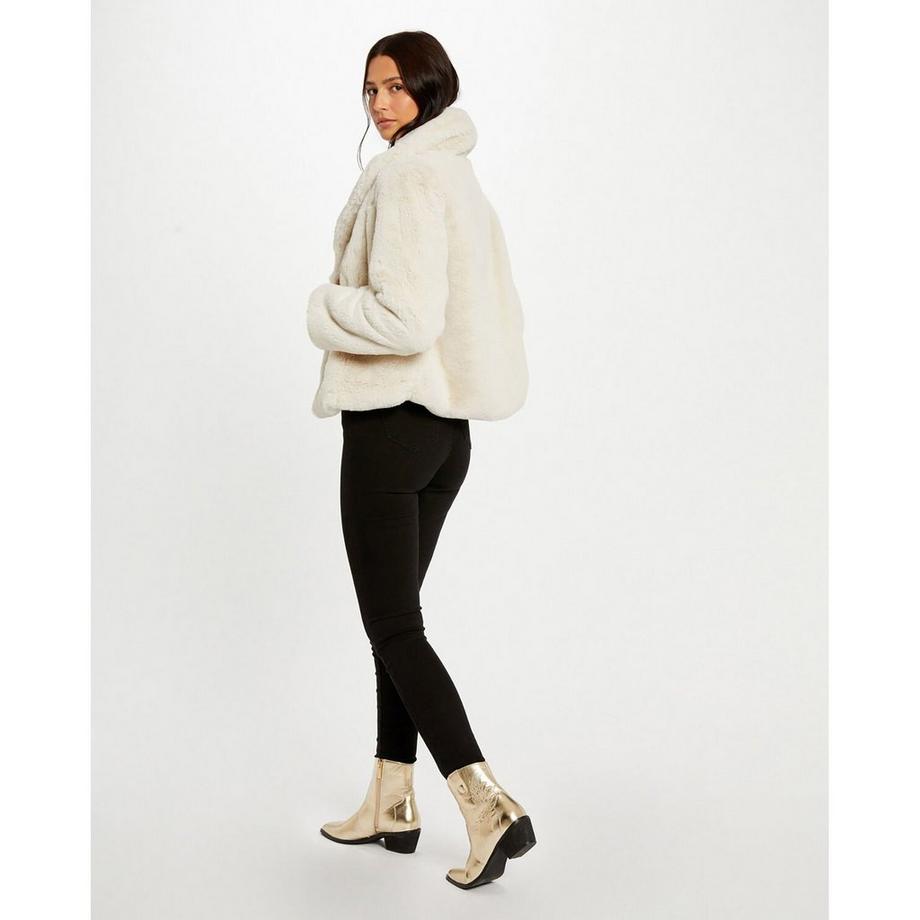MORGAN Manteau en fausse fourrure  