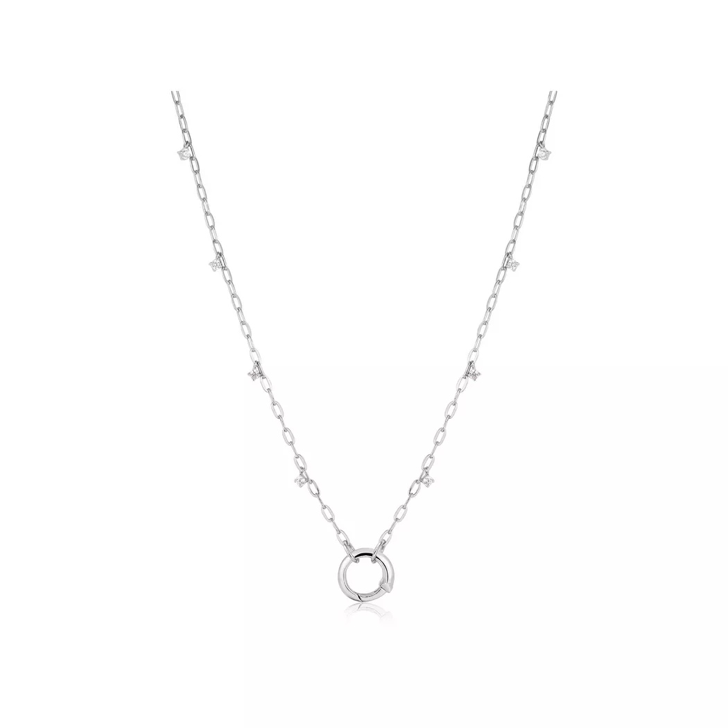 ANIA HAIE - Halskette, Pop Charms, 40.5CM, Silber