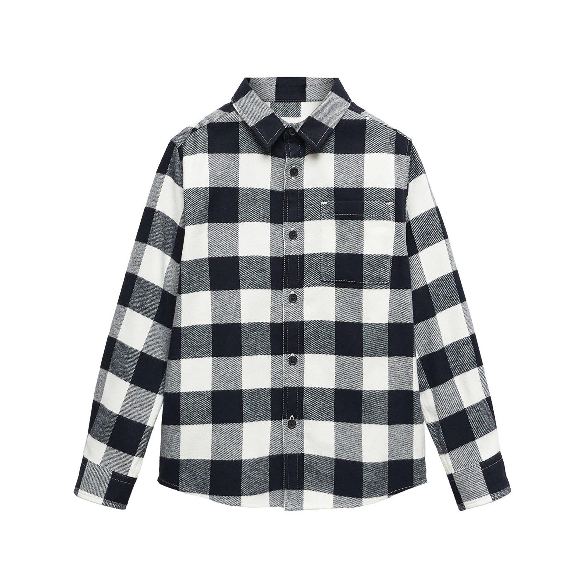 Image of Hemd, Langarm Jungen Kühles Braun 12A