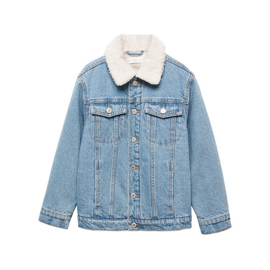MANGO Kids  Veste en jeans avec boutons 